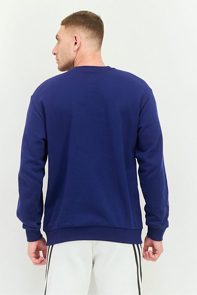 adidas Men Sportswear Fit Long Sleeves Outdoor Sweatshirt, Navy
