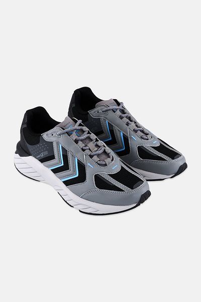 hummel Men Reach LX3000 Lace Up Running Shoes, Grey
