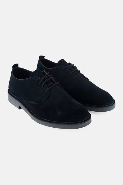 CLARKS Men Standard Desert London Evo Lace Up Shoes, Black