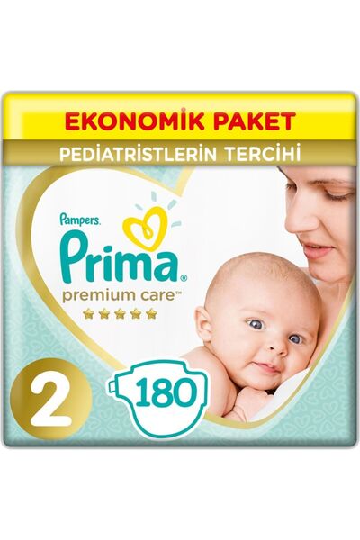 Prima Bebek Bezi Premium Care 2no 180 Adet