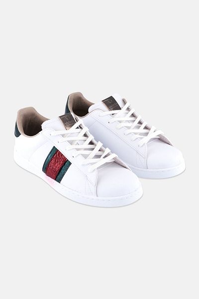 Victoria Women Lace Up Casual Shoes, White