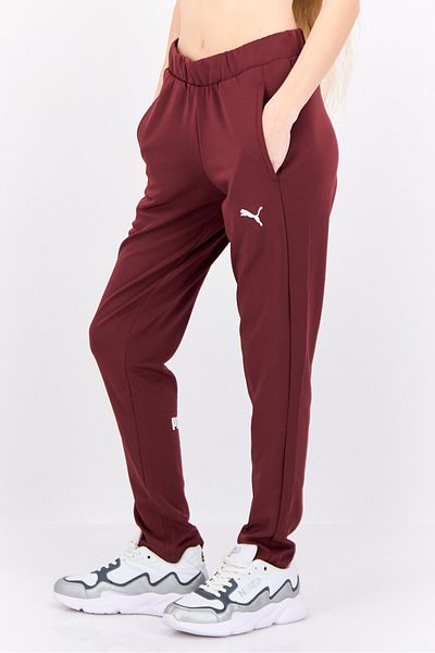 Puma Women Sportswear Fit Training Sweatpants, Maroon