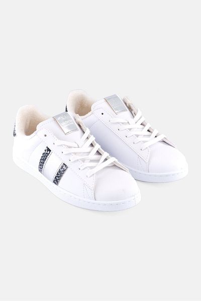 Victoria Women Plata Lace Up Casual Shoes, White