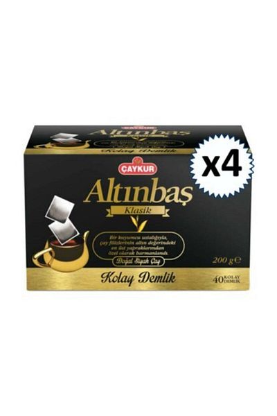 Çaykur Altınbaş Teapot Bag Classic 200 Gr 40 X 4