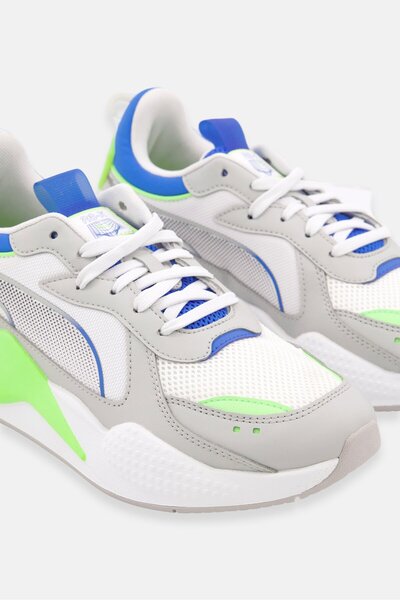 Puma Men Rs-X 3D Lace Up Training Sports Shoes, Ash Grey