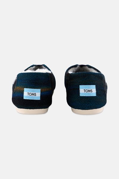 Toms حذاء نسائي كاجوال سهل الارتداء من ألبارغاتا، أزرق داكن