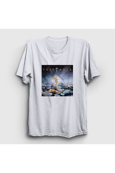Presmono Λευκό Tristania Beyond The Veil Unisex T-Shirt - 445918 ττ