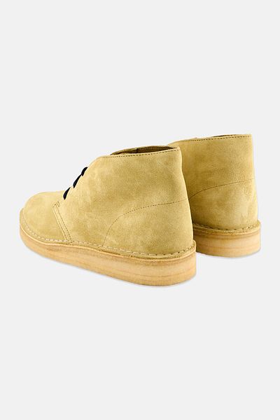 CLARKS Men Standard Desert Coal Lace Up Shoes, Khaki