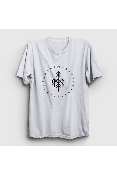 Presmono Μπλουζάκι με λευκό λογότυπο Wardruna Unisex - 476540 ττ