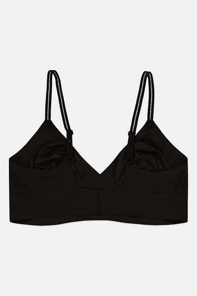 SLOGGI Women Non Padded Plain Bralette, Black