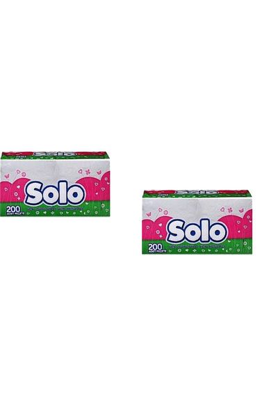 Solo 2 X 200 Napkins