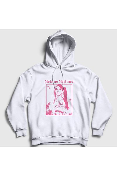 Presmono Melanie Martinez K 12 αφίσα Unisex φούτερ με λευκή κουκούλα - 469917 ττ
