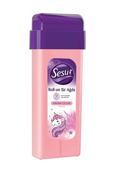 Sesu Hassas Ciltler Için Roll-on Sir Ağda Pudralı 100ml