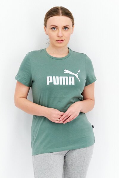 Puma Women Sportswear Fit Short Sleeve Outdoor T-Shirt, Sage Green