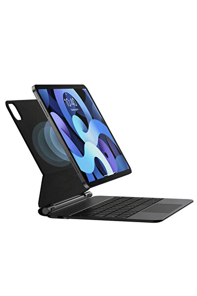 TOKQI iPad 11.Nesil A16 2025 Uyumlu Manyetik Işıklı Magic Keybord Ultra Klavye