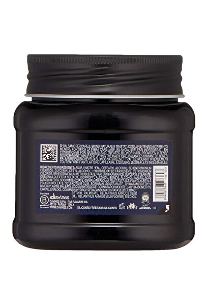 Davines Heart Of Glass Rich Natural Sulfate Free Vegan Conditioner 250 Ml. PROFESSIONAL LUXURY