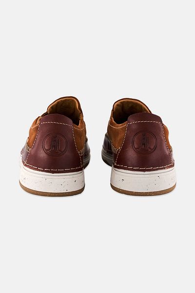 CLARKS Men Wide Nature 5 Walk Slip On Shoes, Dark Tan