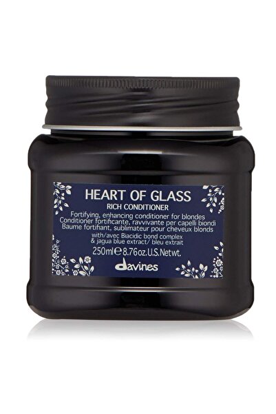Davines Heart Of Glass Rich Natural Sulfate Free Vegan Conditioner 250 Ml. PROFESSIONAL LUXURY
