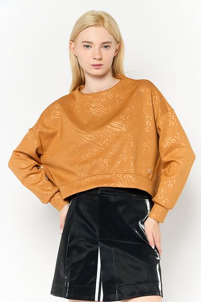 Puma Women Sportswear Fit Outdoors Sweatshirt, Brown