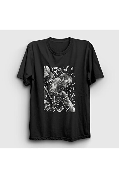 ZOKAWEAR Ουνισέξ Μαύρο Μπλουζάκι Punch Jon Jones Mma Ufc 428zw