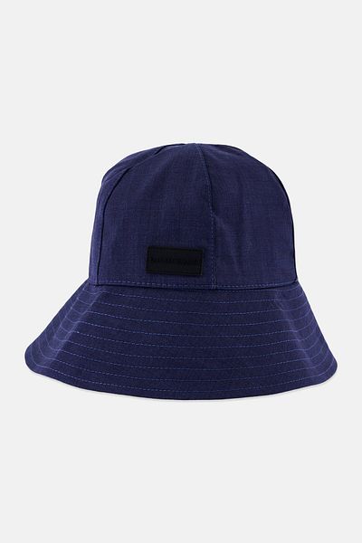 Emporio Armani Men Brand Logo Hat, Navy