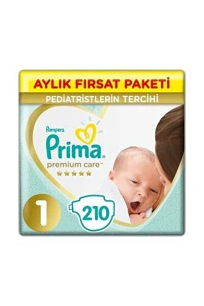Prima Bebek Bezi Premium Care 1no 210 Adet