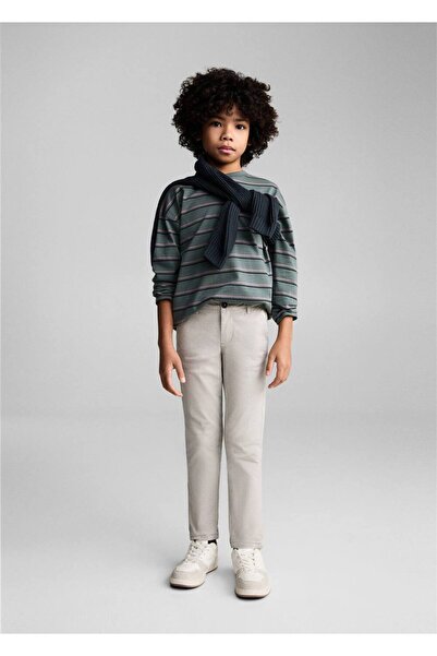 MANGO Kids Chinohose aus Baumwolle