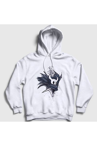 Presmono Φούτερ με κουκούλα Unisex White Hollow Knight Game - 492970 ττ