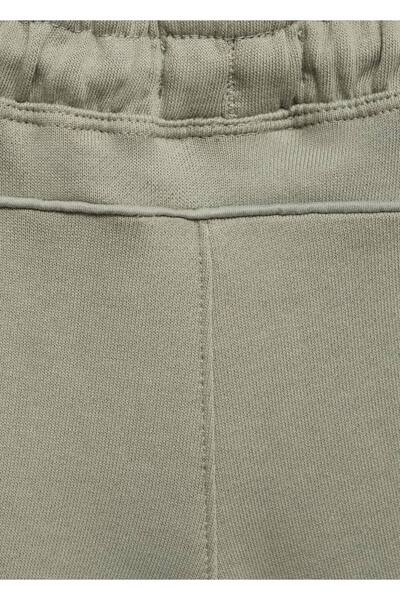 MANGO Kids Beli bağ detaylı pamuklu şort