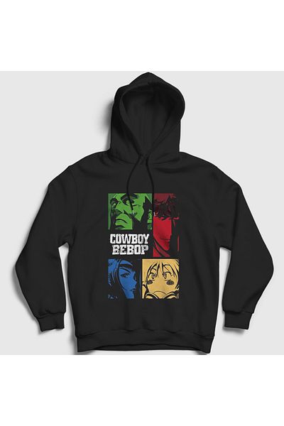 Presmono Унисекс суитшърт с качулка с аниме Cowboy Bebop - 489790tt