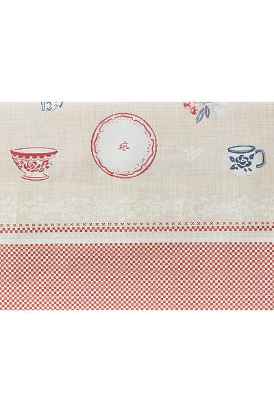 Madame Coco Mavel Pvc Masa Örtüsü - Bej - 140x200 cm