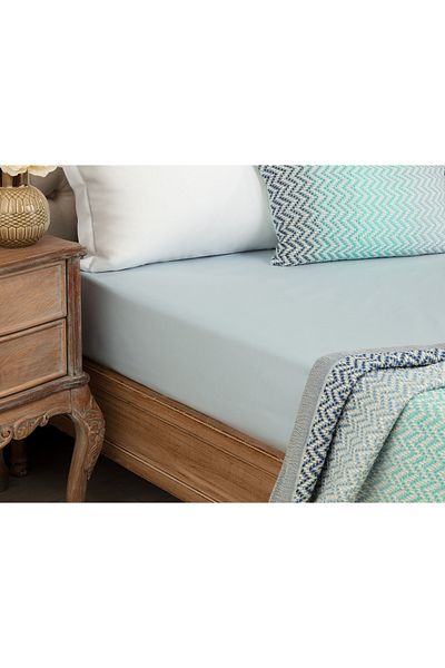 Madame Coco Manon King Size 100% Cotton Ranforce Elastic Sheet