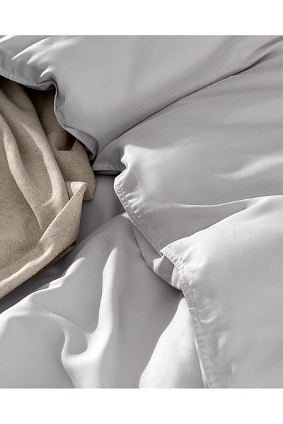 Madame Coco Loire Double Tencel Duvet Cover Set ( Tencel:trade_mark: ) - Gray