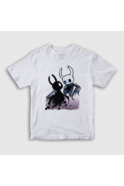 Presmono Tricou unisex pentru copii Hollow Knight - nuanță albă, joc, 493329 tt