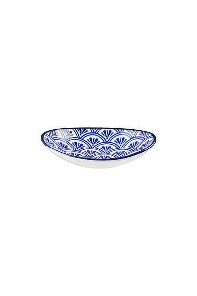 Madame Coco Rêve Bleu Belfort New Bone China farfurie ovală