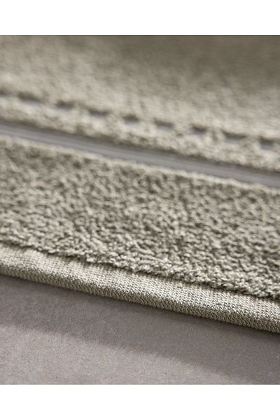 Madame Coco Angeline Cotton Foot Towel - Khaki 50x80 Cm - Natural Collection
