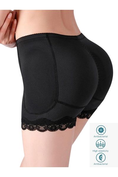 Pera fitol Women's Padded Semi Abdominal Ball (Butt) Lifter Plumper Shaper Hip Dips Basen Corset
