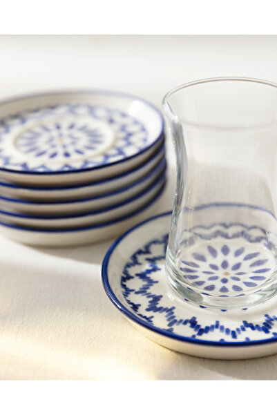 Madame Coco Grande Mixte 6'lı Çay Tabağı Seti