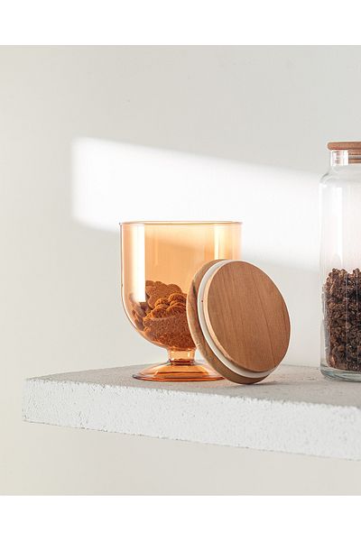 Madame Coco Marion Storage Container with Wooden Lid 900ml