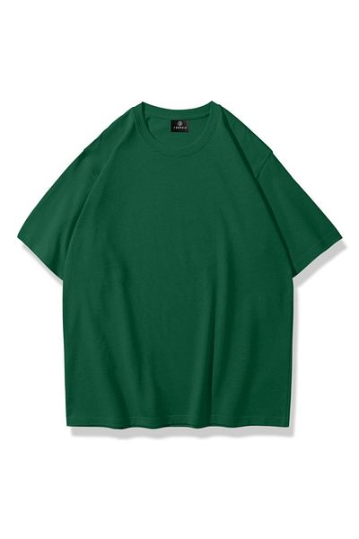 Trendiz Unisex Green Basic Tshirt