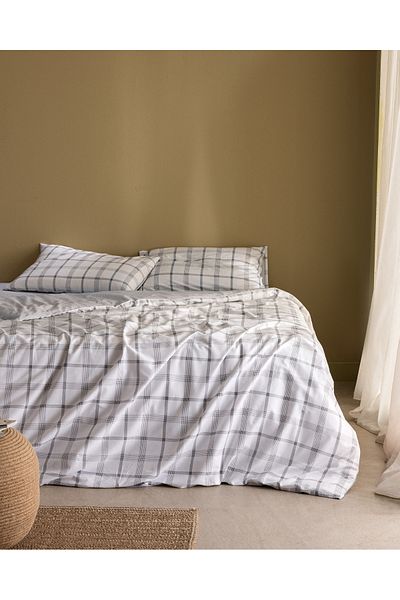 Madame Coco Aluin Single Ranforce Printed Duvet Cover Set