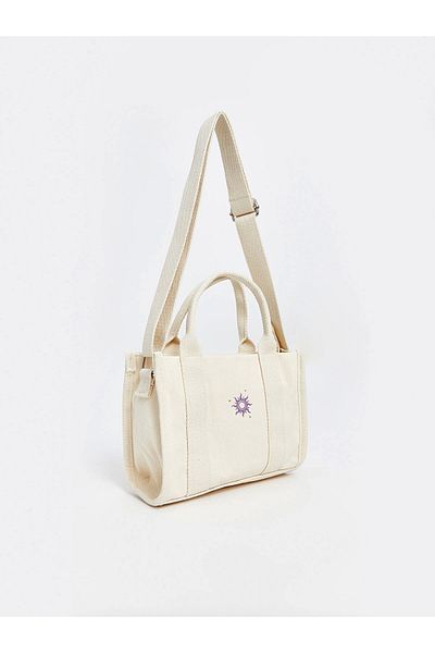 LC Waikiki Lcw Accessories Ecru Women's Shoulder Bag with Detachable Strap
