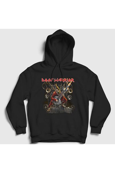 Presmono Το μαύρο φούτερ με κουκούλα Unisex της ταινίας Doof Warrior Mad Max 487991 ττ