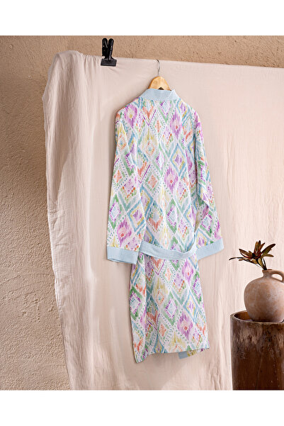 Madame Coco Halat de baie de damă colorat Trinetta - 100% bumbac