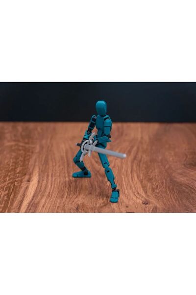 WELLCUT Dummy13 MK-1 Aksiyon Figürü – Pozlanabilir 3D Baskı Model