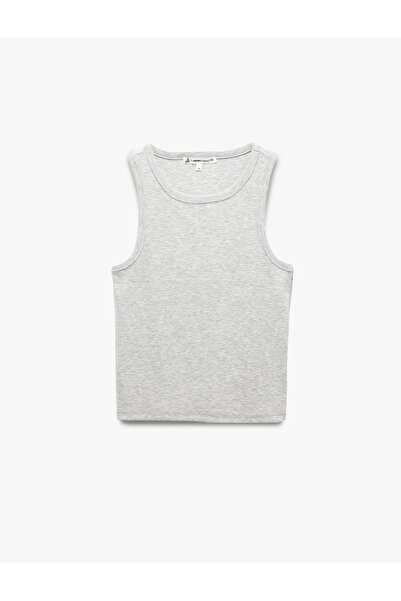 Koton Crew Neck Sleeveless Slim Fit Basic Women's Undershirt