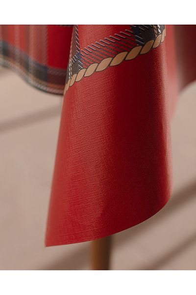 Madame Coco Andray PVC Tablecloth - Red - 140x200 cm