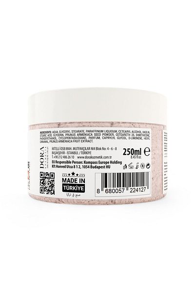 OrdoVeni Facial Peeling Sweet Apricot |   Natural Peeling Nourishing and Revitalizing Skin 250ml