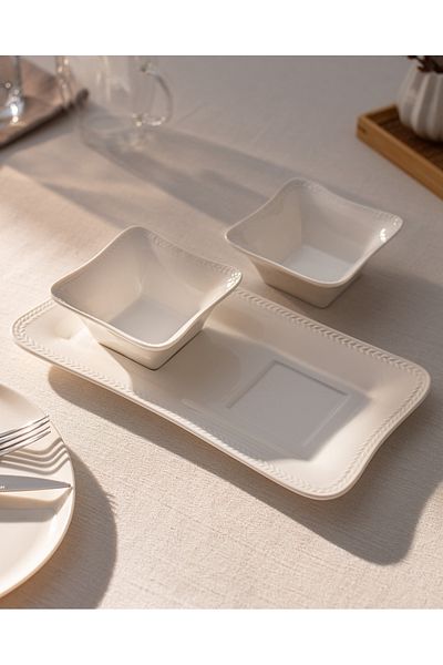 Madame Coco New Petit Concept 3 Piece Presentation Plate