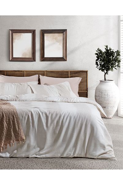 Madame Coco Berthe Double Dobby Duvet Cover Set